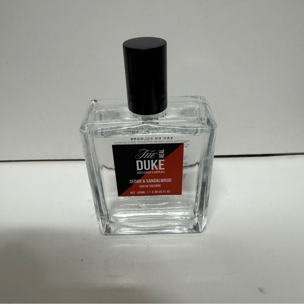 The Real Duke Gentlemens Supplies Cedar Sandalwood Parfum 3.38 OZ